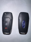 2015 - 2022 Ford Flip Key Fob 3B FCC# N5F-A08TAA Aftermarket WITH LOGO