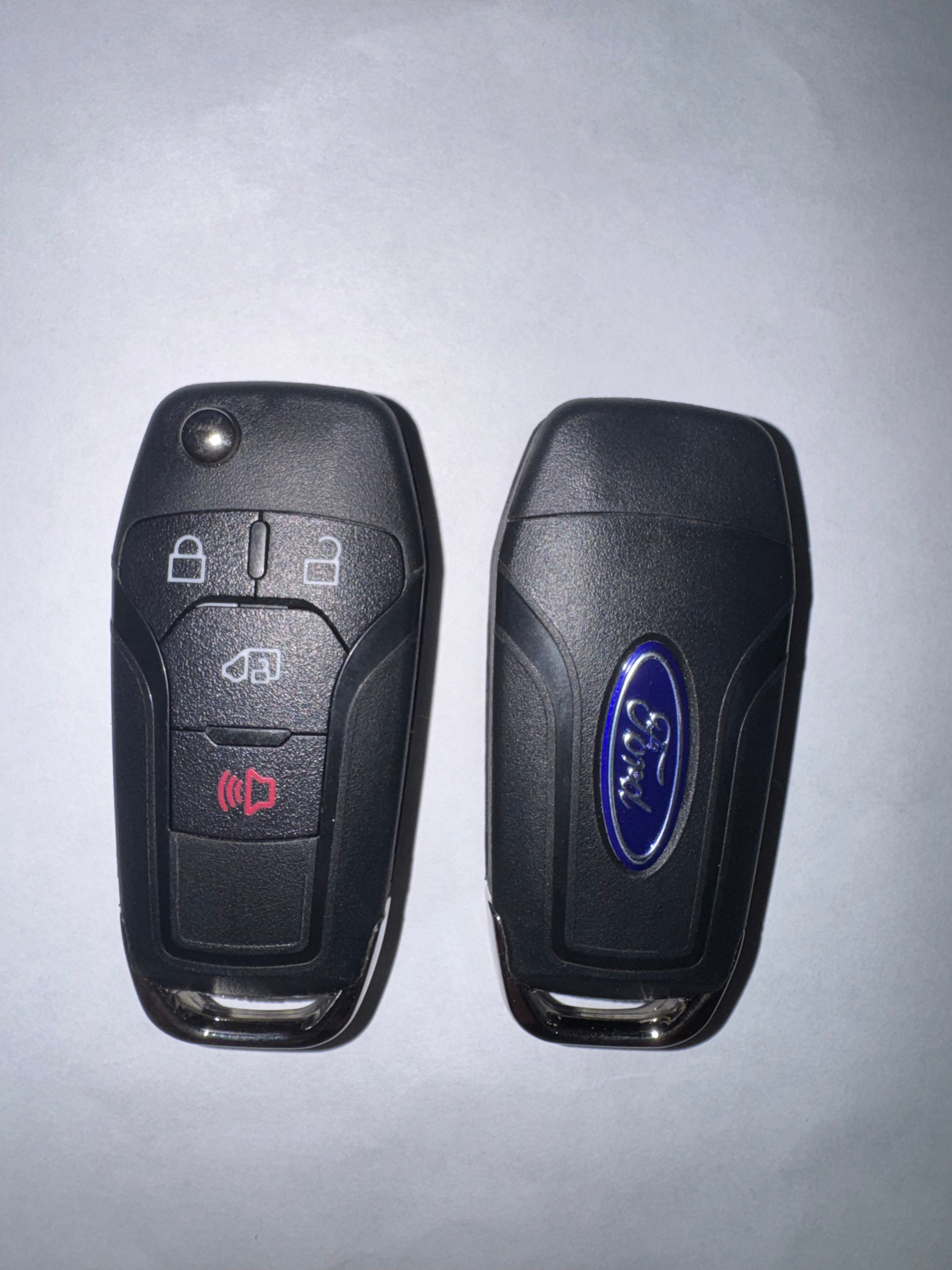 2019 - 2024 Ford Transit Flip Key Fob 4B FCC# N5F-A08TAA Aftermarket WITH LOGO